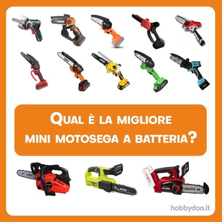 mini motoseghe elettriche a batteria