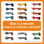 Migliore forbice da potatura elettrica a batteria (per olivi e frutteti)