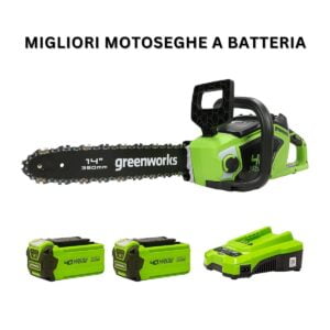 miglior motosega a batteria